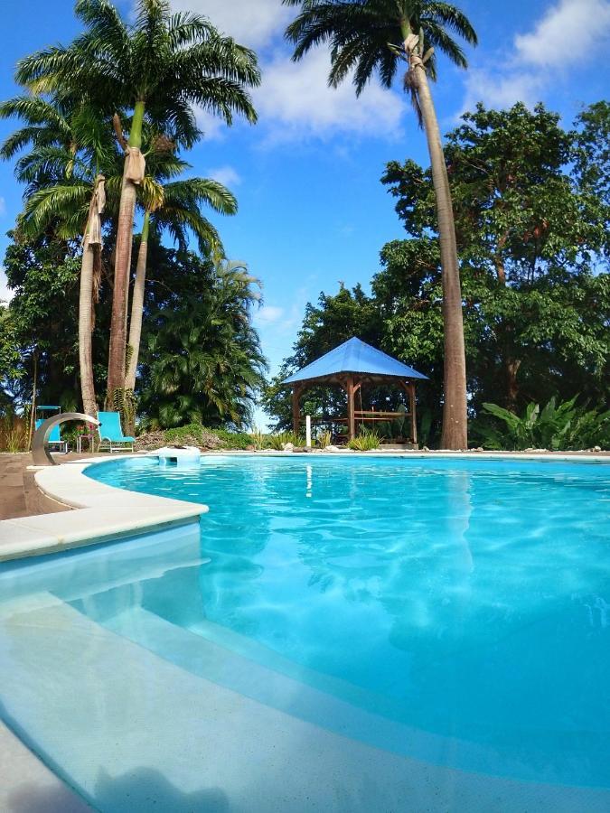 Gite Kaz A Topaze, Piscine, Jardin Tropical Sainte-Rose Eksteriør billede