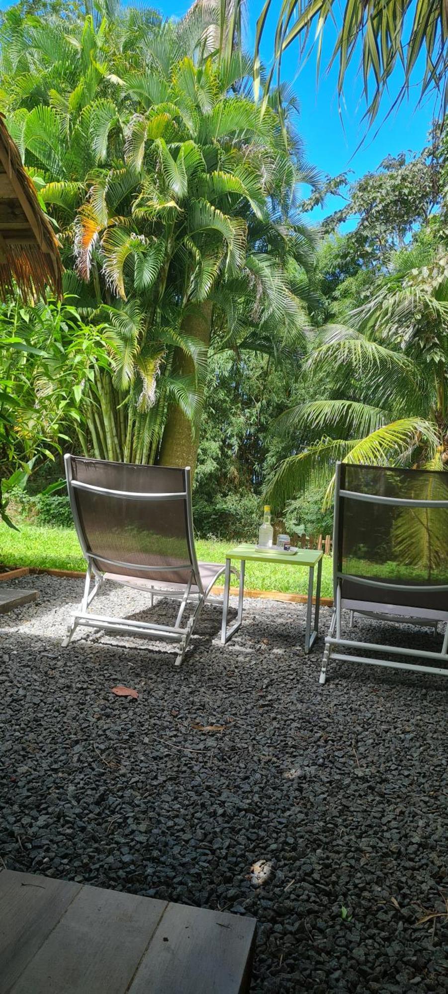 Gite Kaz A Topaze, Piscine, Jardin Tropical Sainte-Rose Eksteriør billede