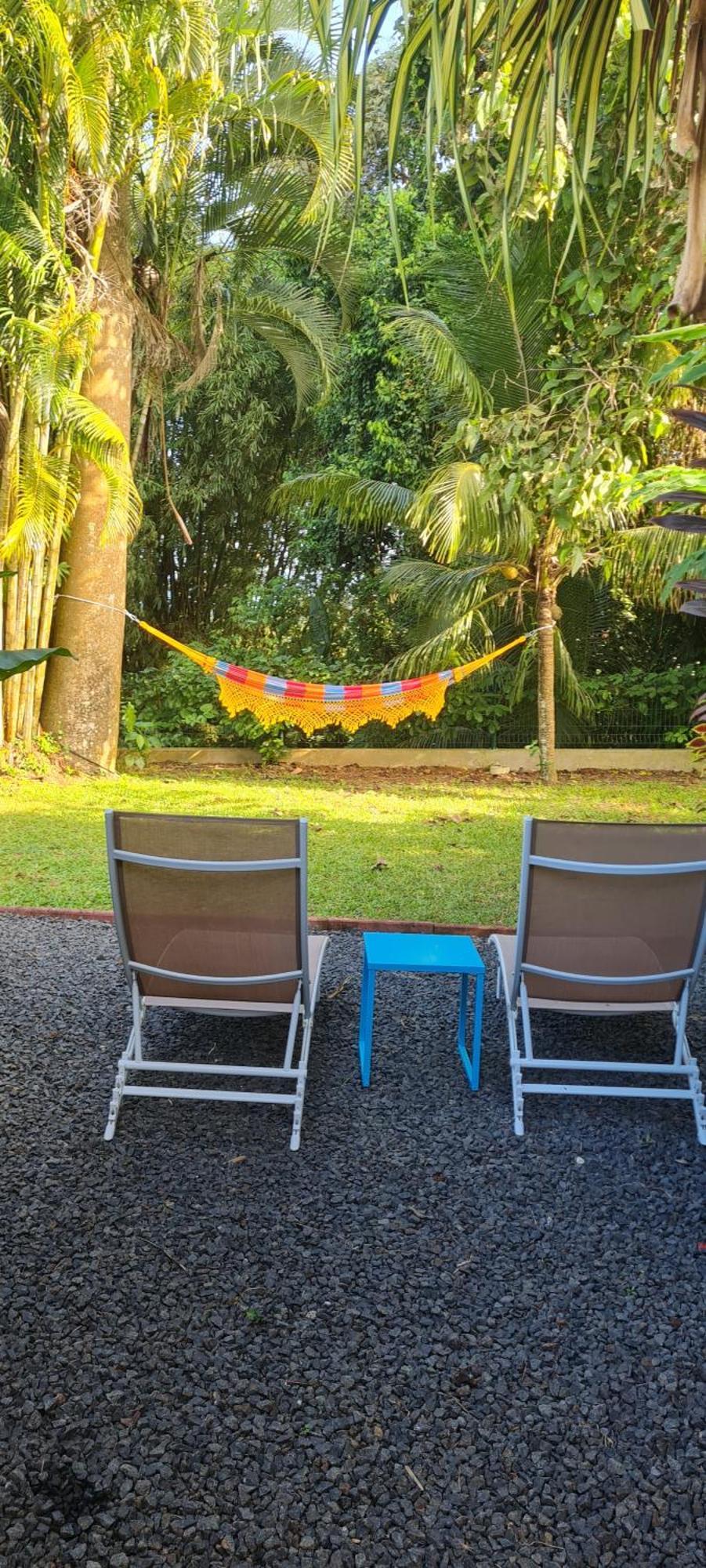 Gite Kaz A Topaze, Piscine, Jardin Tropical Sainte-Rose Eksteriør billede